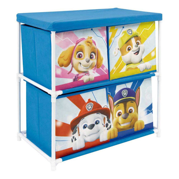 Paw Patrol Låda Förvaringshylla 3 Flerfärgad