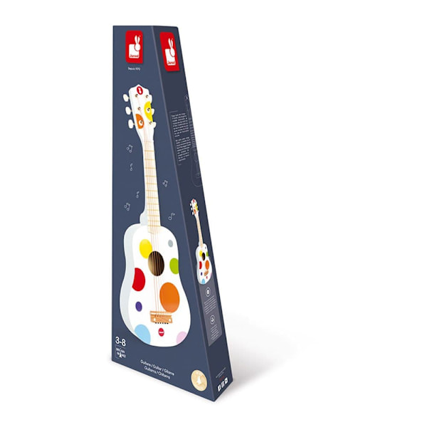 Janod Confetti Guitar Flerfärgad 3-8 Years