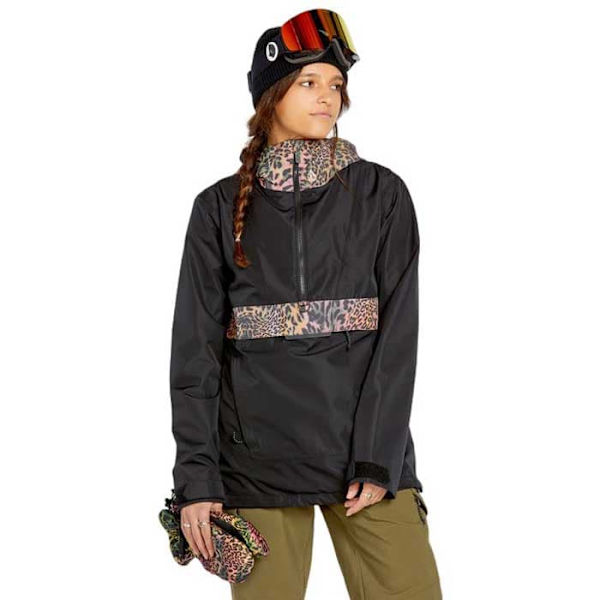 Volcom Ashfield Jacka Svart M Kvinna