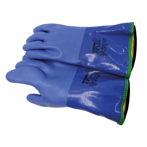Si-tech Handsker Blue Pvc Basic Blå XL