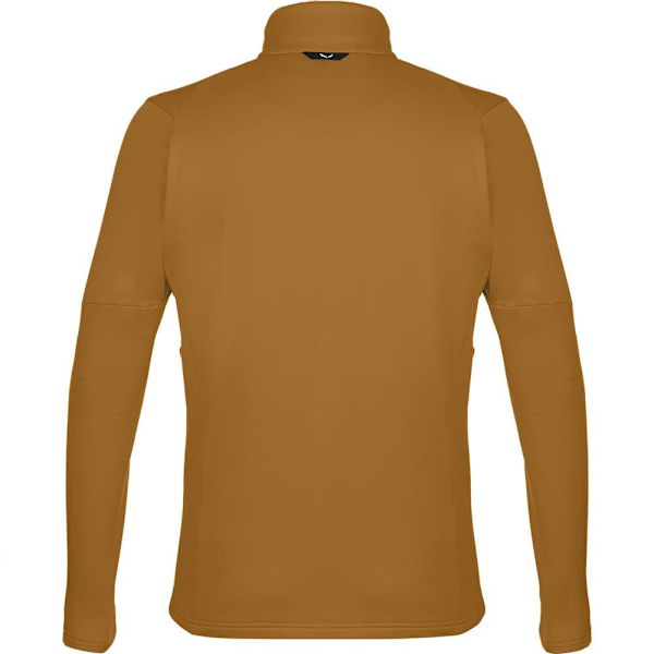 Salewa Halv Lynlås Fleece Puez Pl Brun S Mand