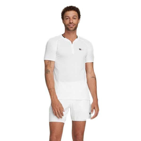 Wilson Lyhythihainen T-paita Series Seamless 2.0 Valkoinen XL Mies