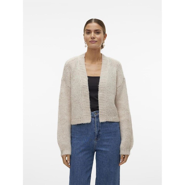 Vero Moda Butter Kardigan Beige XS Kvinna