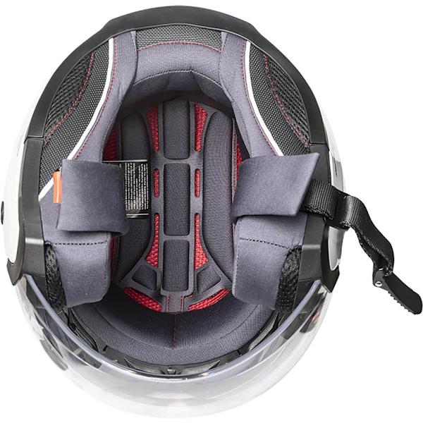 Garibaldi G40 Sunvisor öppen Hjälm Vit XS