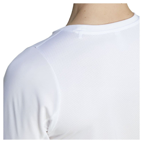 Adidas Kortärmad T-shirt Run Icons 3 Stripes Vit 2XL Man