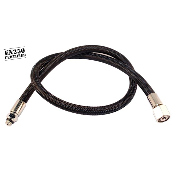 Metalsub Regulator Hose Flex Sort 152 cm
