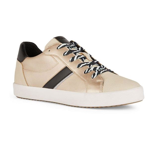 Geox Blomiee Skor Guld EU 38 Kvinna