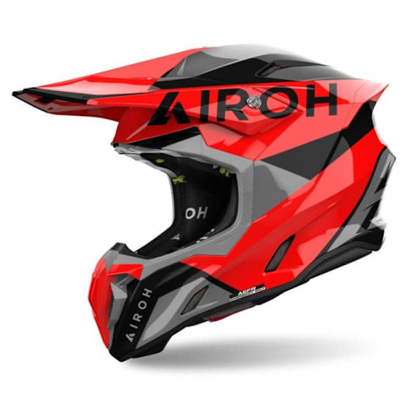 Airoh Twist Iii King Offroadhjelm Rød 2XL