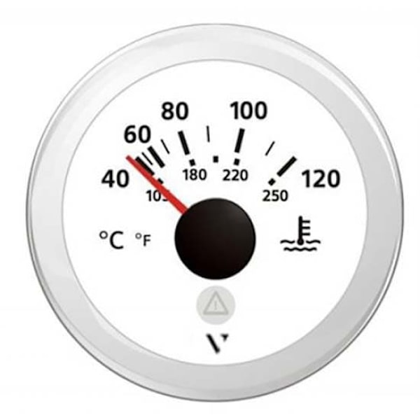 Vdo Instrument Til Indikator For Kølevæsketemperatur 40-120°c Søvfarvet 52 mm