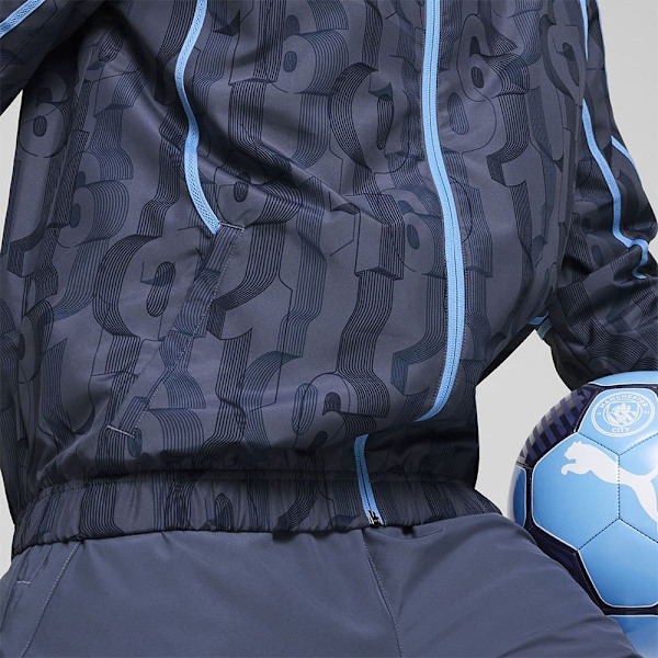 Puma Hættetrøje Manchester City Fc Prematch  L