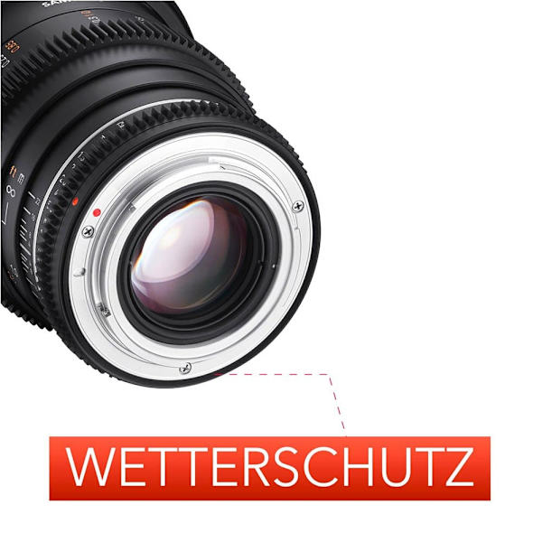 Samyang Mf 35 Mm T1.5 Vdslr Mk2 Sony E Sort