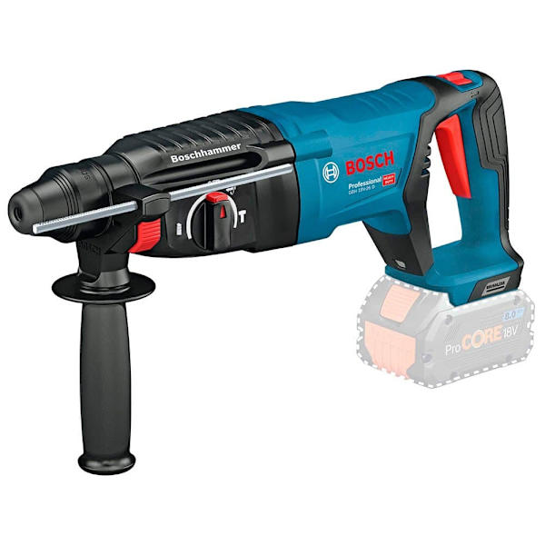 Bosch Professional Sladdlös Combi Med Fodral Gbh 18v-26d Blå,Svart
