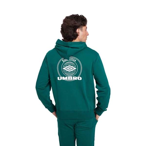 Umbro Hættetrøje Collegiate Graphic Grøn XL Mand