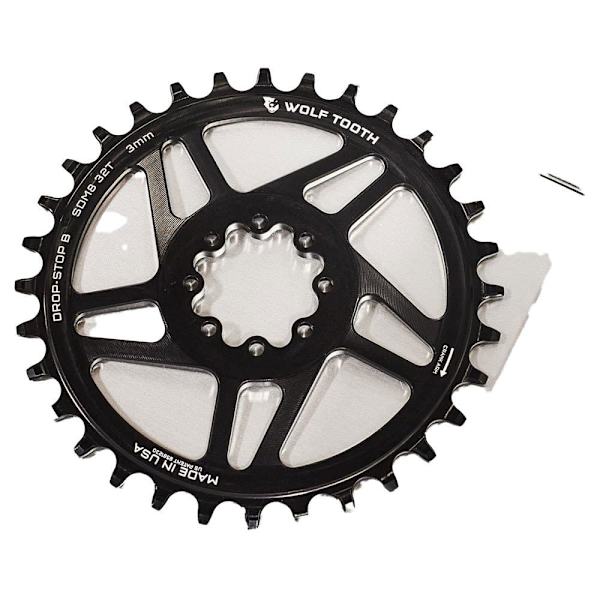 Wolf Tooth Sram Red 8b Dm 3 Mm Offset Kedjehjul Silver 34t