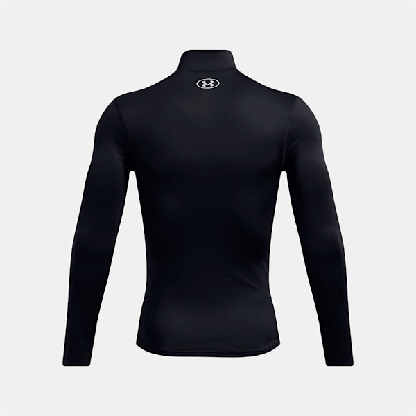 Under Armour Coldgear Elite Mock T-shirt Med Lange ærmer Sort XS Mand