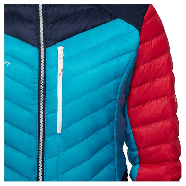 Mammut Eiger Speed Insulated Huvtröja Blå S Kvinna