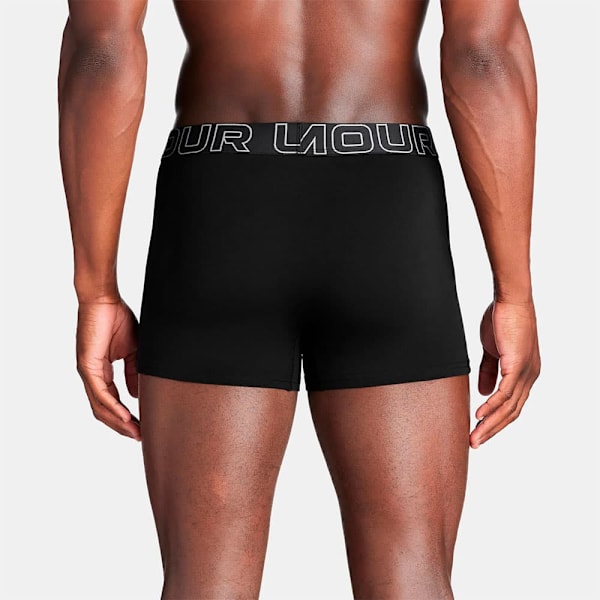 Under Armour Performance Cotton 3´´ Boxerit 3 Yksiköt Musta 2XL Mies
