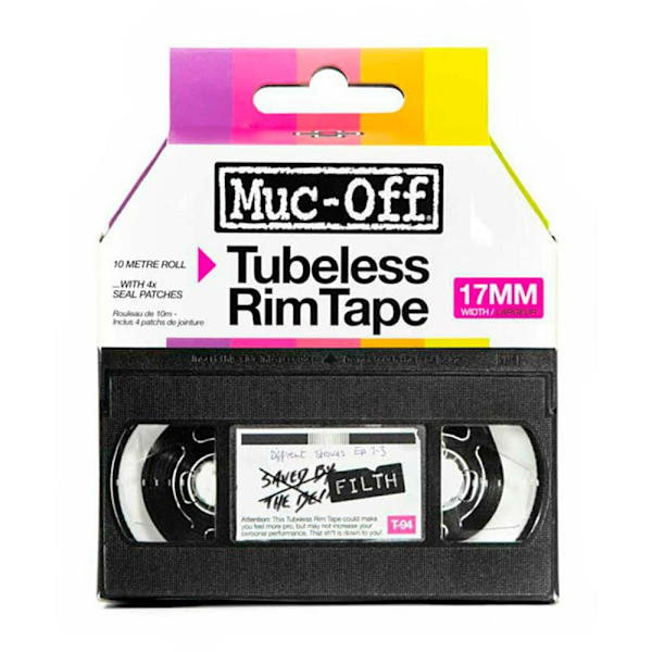 Muc Off Fälgtejp Tubeless 50 Mätare Vit 28 mm