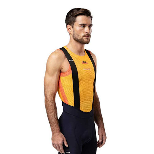 Gobik Ärmlös Baslager Second Skin Orange 2XL Man