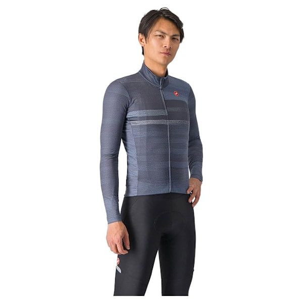 Castelli Collapse Pitkähihainen Trikoo Sininen S Mies