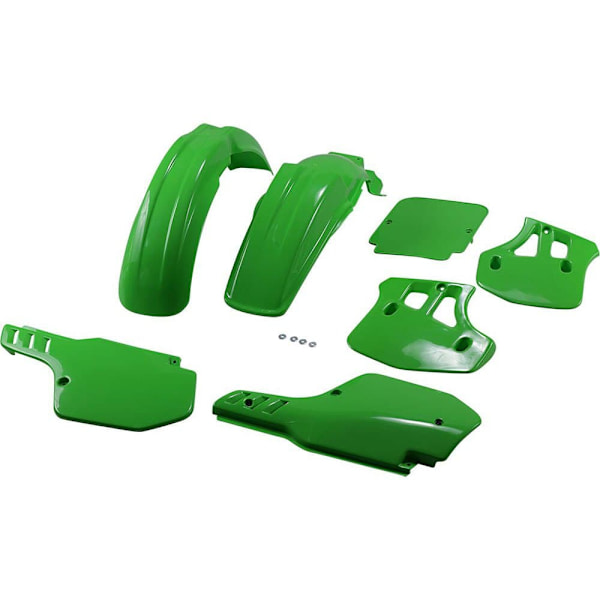 Ufo Kawasaki Kx 250 88 Kakit190@026 Plastikkit Grøn