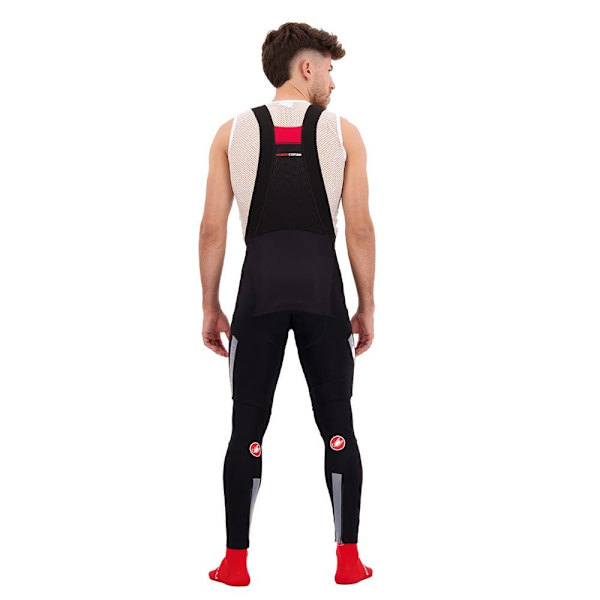 Castelli Trägerhose Strumpfhose Sorpasso Ros Sort 2XL Mand