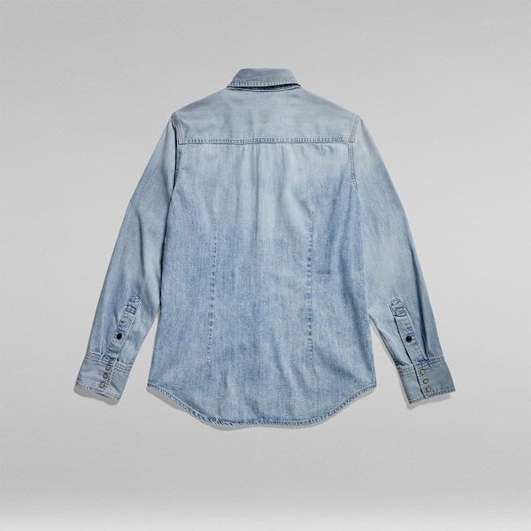G-star Lang ærmet Skjorte D23616-d252 Blå XL Mand