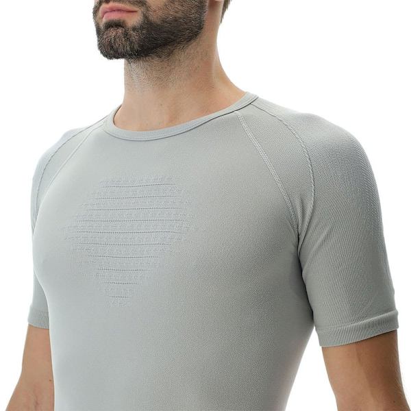 Uyn Evolutyon Kortærmet Baselayer Grå S / M Mand