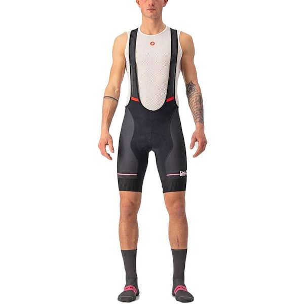 Castelli Bib Shortsit Giro Italia 2022 Competizione Musta S Mies