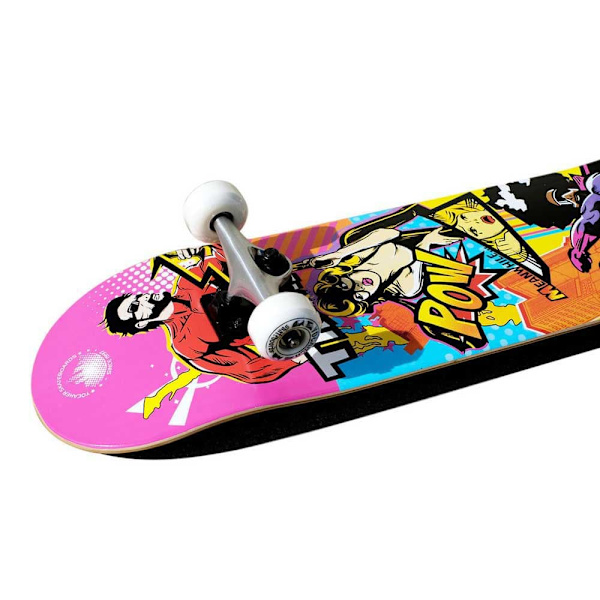 Yocaher Skeittilauta Graphic Comix Series Action 7.75´´ Monivärinen 31 Inches