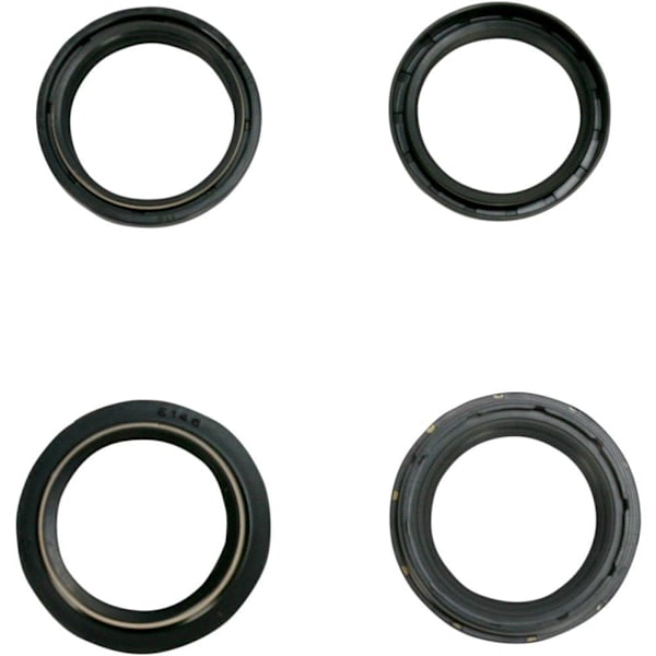 Moose Hard-parts Gaffel- Og Støvtætningssæt 35x46x11 Mm Ktm Sx 65 12-16 Sort
