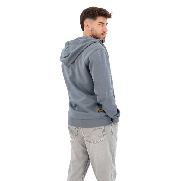 G-star Sweatshirt Med Full Dragkedja Premium Core Grå 2XL Man