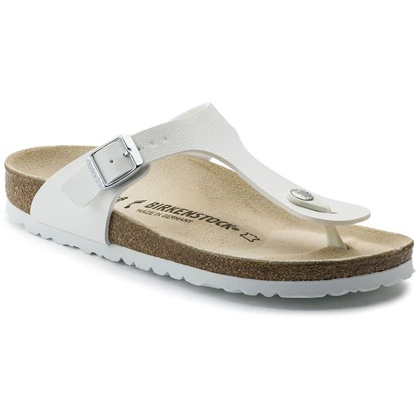 Birkenstock Giez Birko-flor Sandaler Vit EU 43 Kvinna