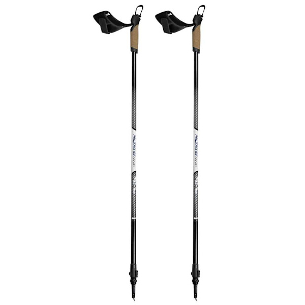 Powerslide Polakker Nordic Skating Carbon Sort 130-170 cm