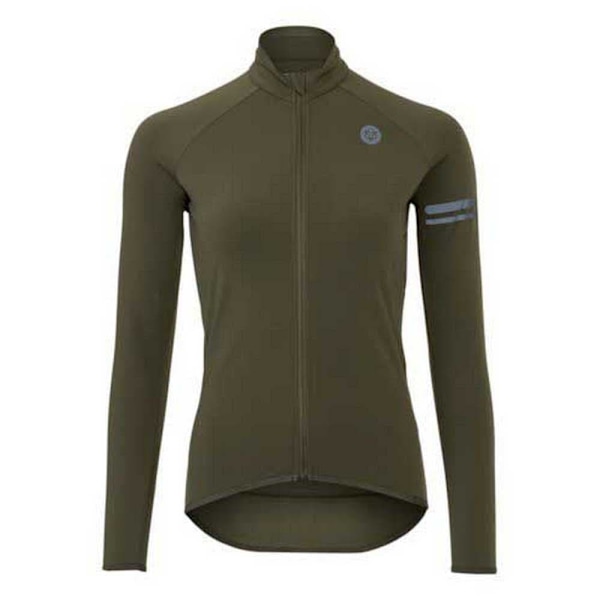 Agu Thermo Essential Langærmet Trøje Grøn 2XL Kvinde