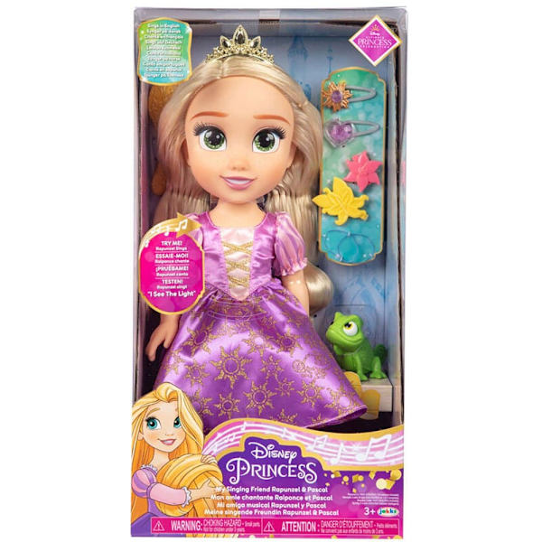 Jakks Pacific Trasslig Docka Rapunzel 38 Cm Flerfärgad