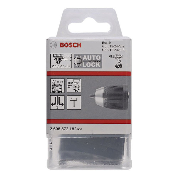 Bosch Professional Kasta 1.5-13 X 1/2-20 16 Mm Silver