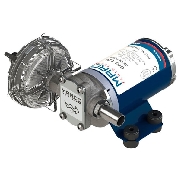 Marco Gears Pumppu Up3 12v 15lt/min Hopeinen
