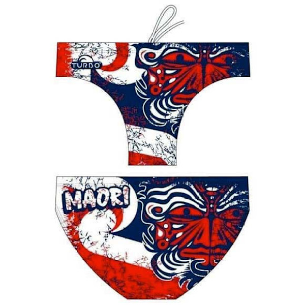 Turbo Simning Kalsonger Maori Flags Blå S Man