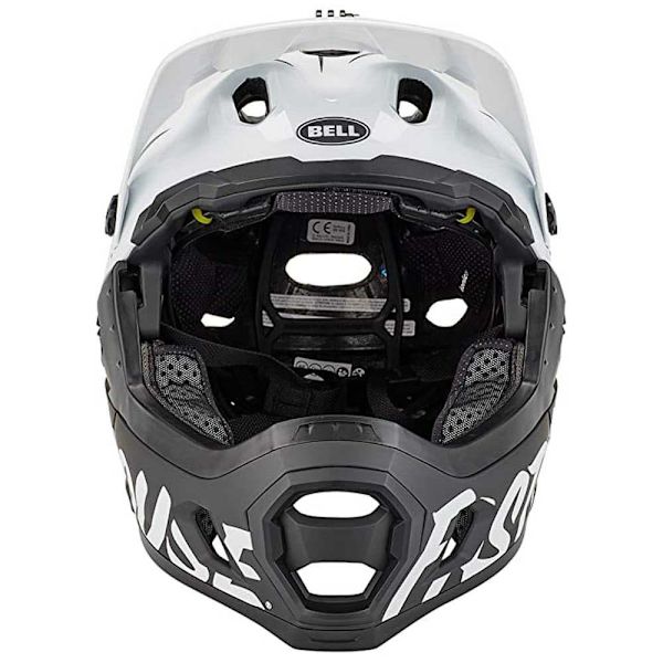 Bell Alamäkeen Kypärä Super Dh Spherical Valkoinen L