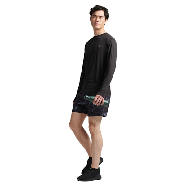 Superdry Shorts Run Race Grå XL Mand