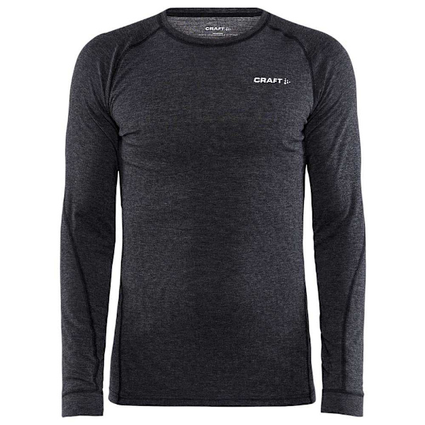 Craft Core Wool Merino Långärmad Baslager Svart 2XL Man