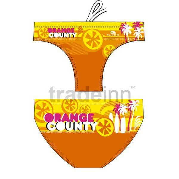 Turbo Simning Kalsonger Orange Country Orange XL Man