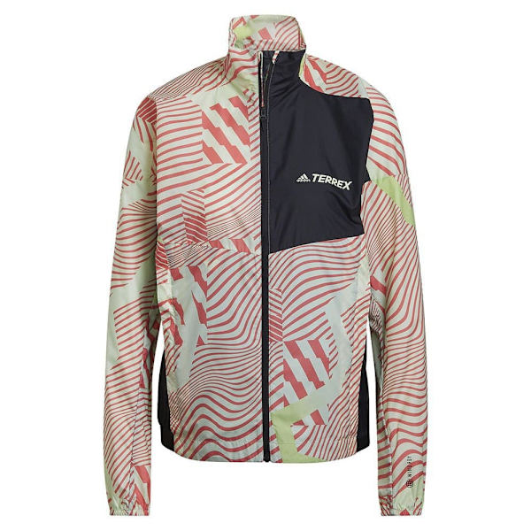 Adidas Trail Windbreaker Jacka Grönt M Kvinna