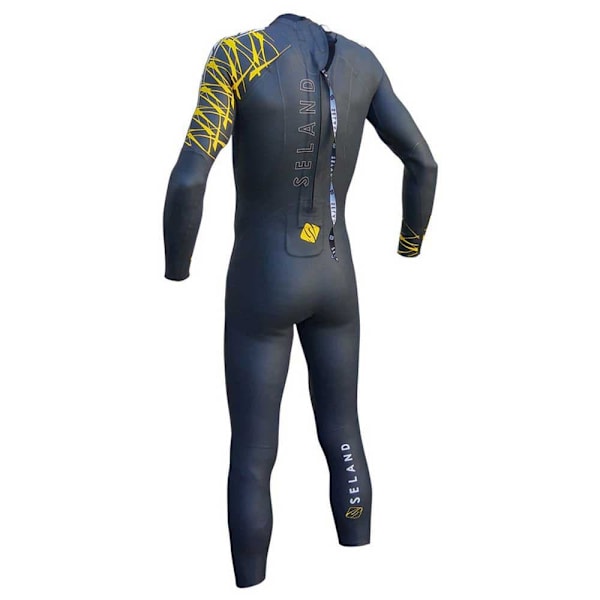 Seland Man Hq Langærmet Våddragt I Neopren Triathlon Sort S