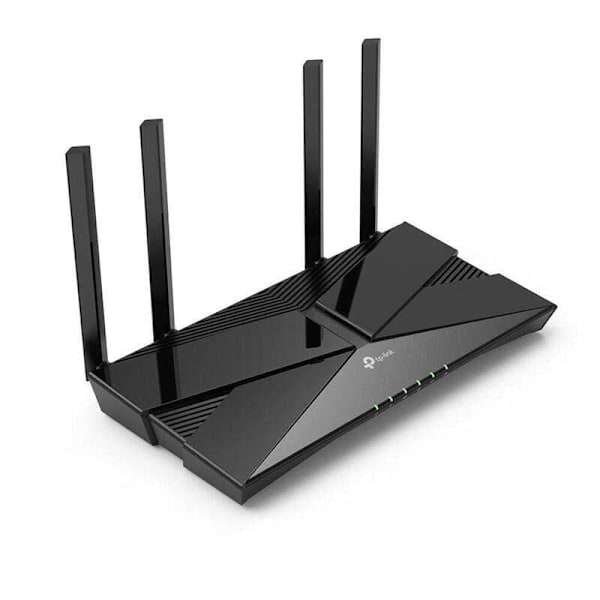 Tplink Router Dual Band Xx230v Wifi 6 Søvfarvet Sort