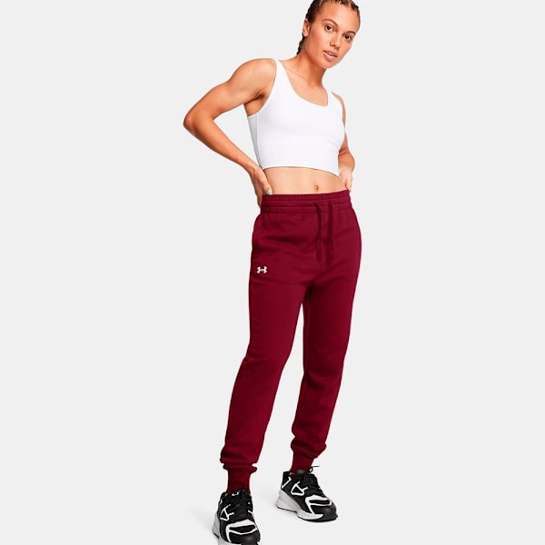 Under Armour Rival Fleece Joggers Rød L / Regular Kvinde