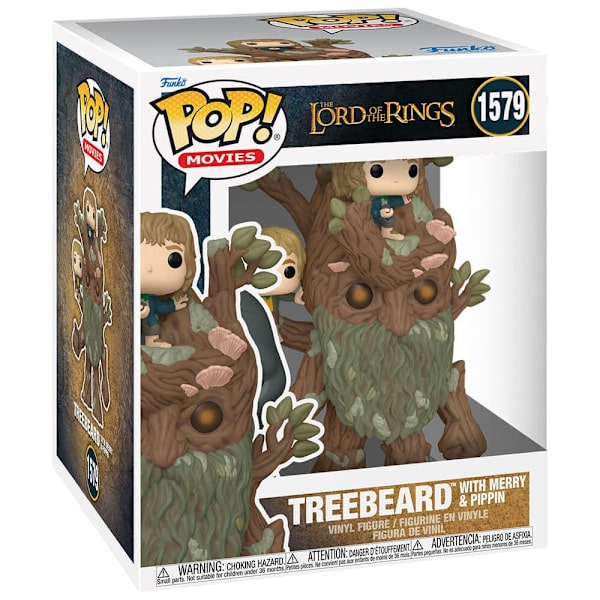 Funko Pop Super Lord Of The Rings Treebeard With Merr Kuvio