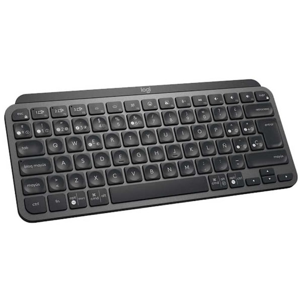 Logitech Langaton Näppäimistö Mx Hopeinen Spanish QWERTY