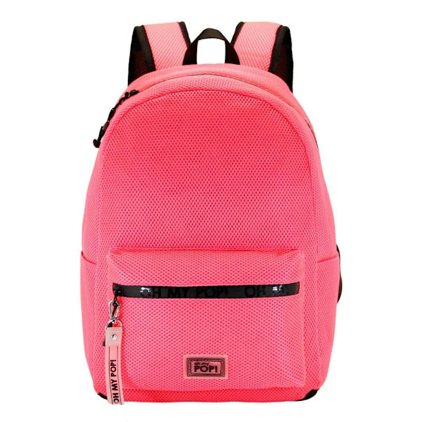 Oh My Pop Mesh Fucsia Neon Ryggsäck Rosa